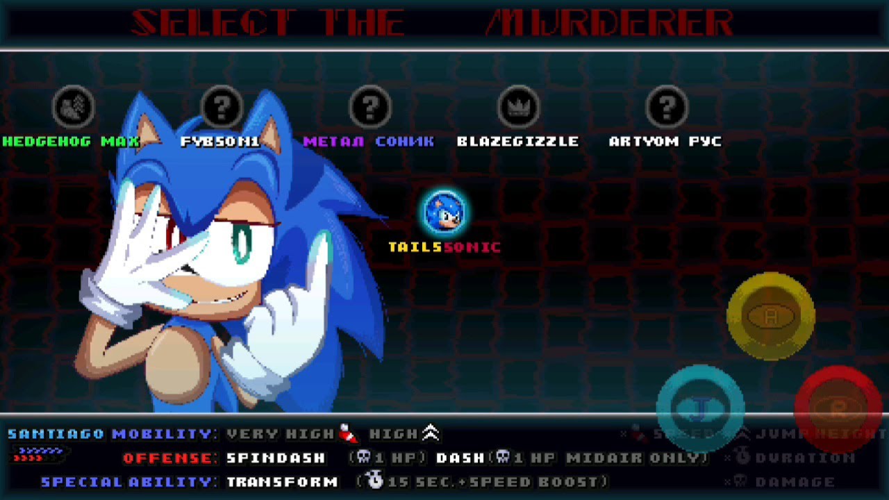 Sonic Revenge Mod Sonic.exe the disaster 2D remake Android - Gameplay
