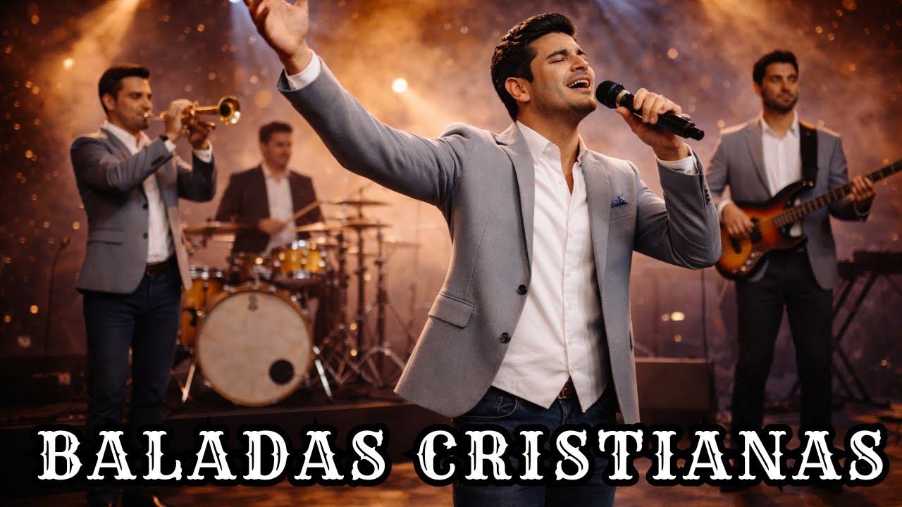 SALMOS CANTADOS: CANTOS CRISTIANOS EN BALADAS PARA ADORAR A JESÚS.  🙏🎸