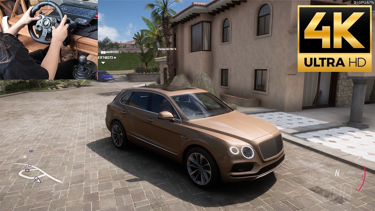Bentley Bentayga | Logitech G923 & Shifter | FORZA HORIZON 5