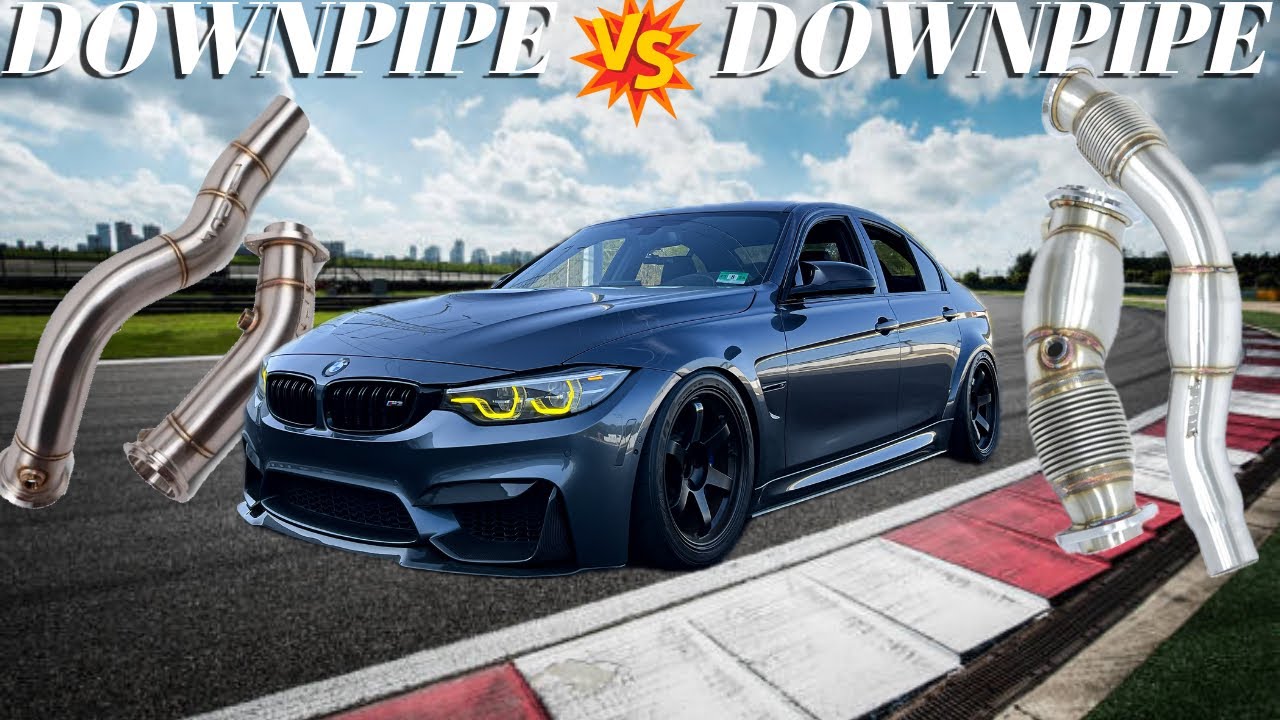 BMW S55 F80 F82 M3 M4 Resonated Vs Non Resonated Downpipes - WHICH SOUNDS BETTER!?