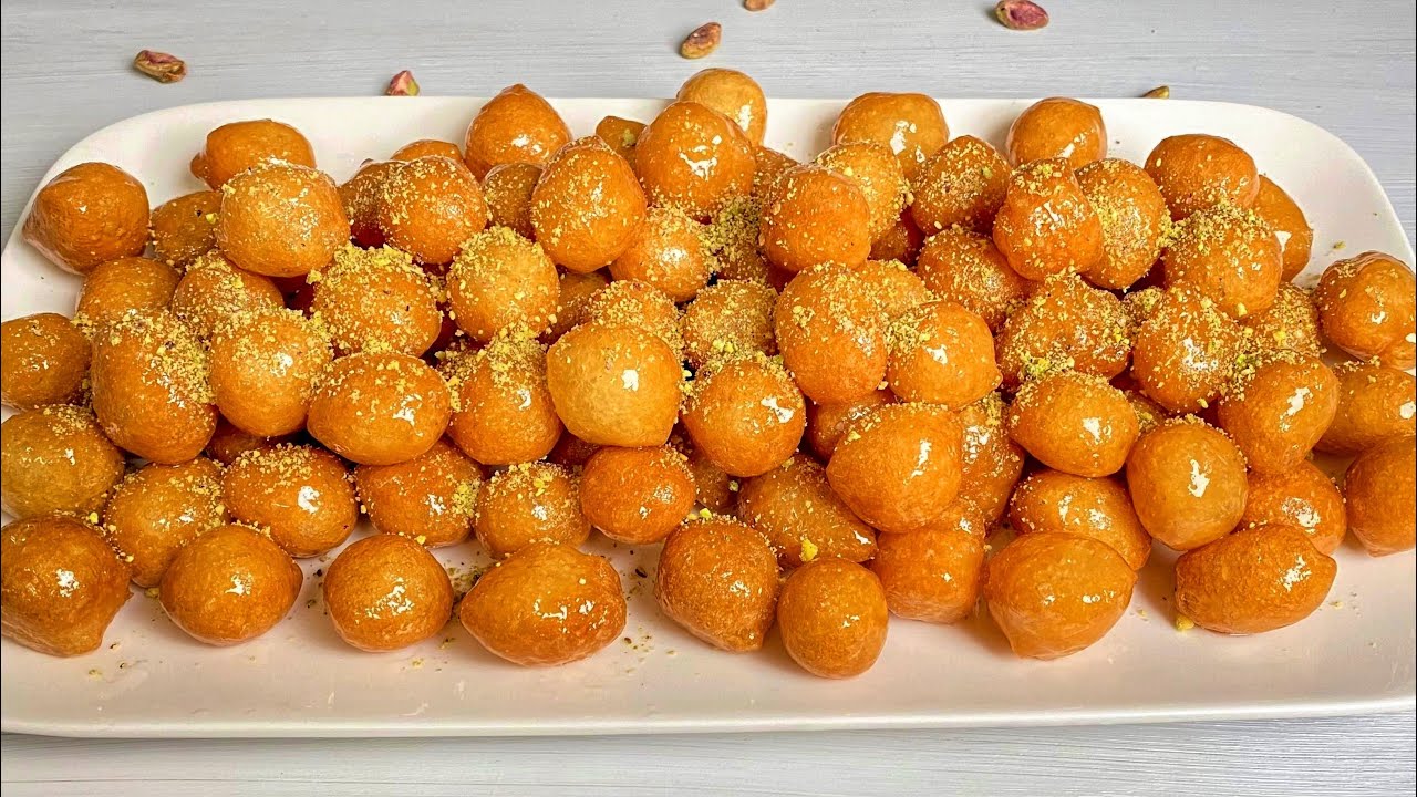 beignet orientale awama lukmat el kadi / العوامة الذهبية المقرمشة  - اللقيمات لقمة القاضي