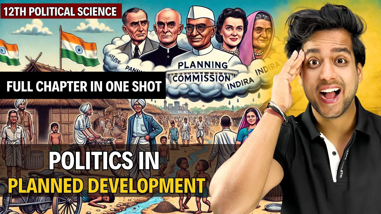 Politics in planned development class 12 | class 12 political science by Rahul Dwivedi