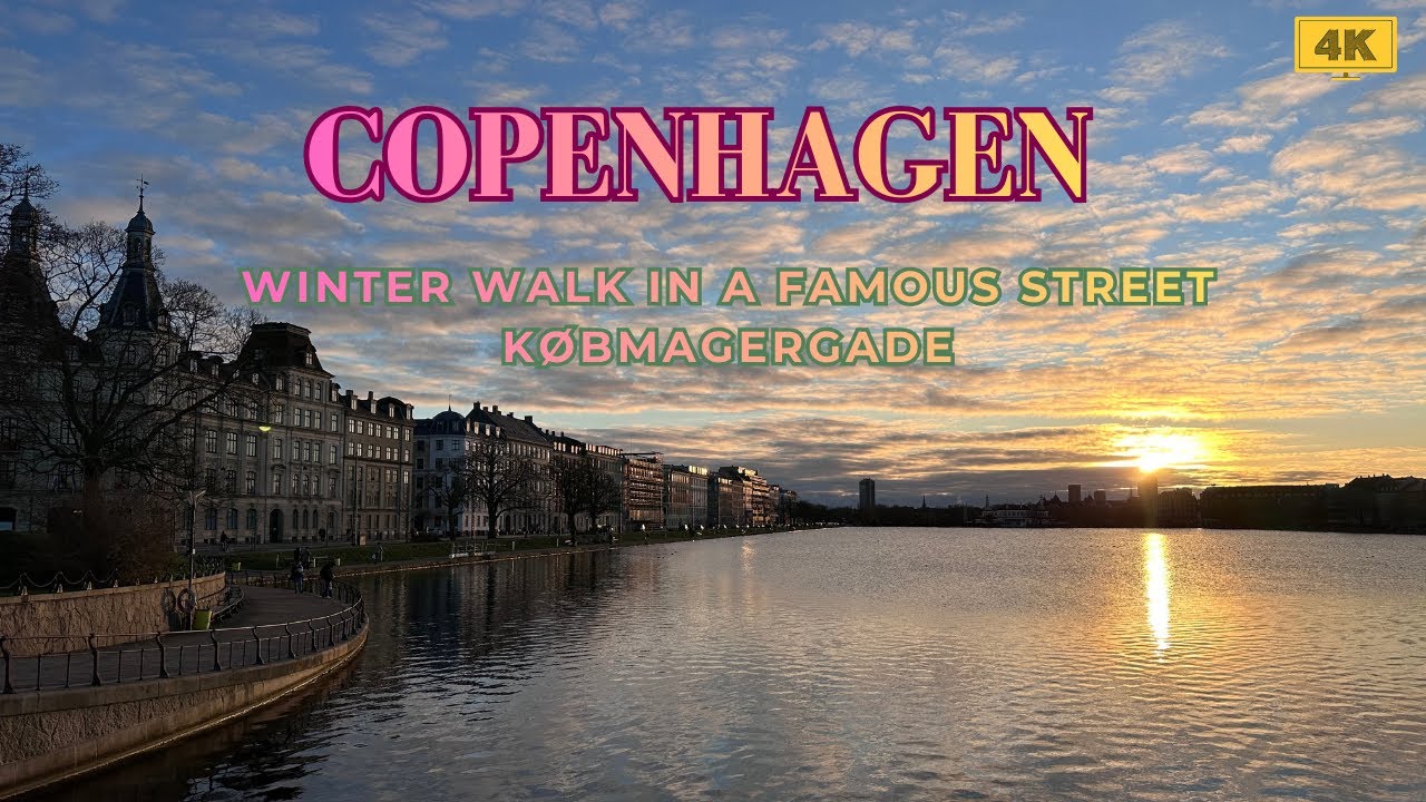 Copenhagen City Walk ❄️ | Stork Fountain to Dronning Louises Bridge | Winter 2025
