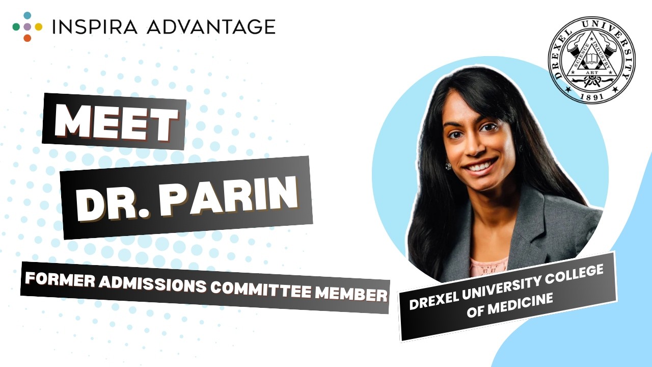 Dr. Parin Patel, BS/MD Admissions Consultant at Inspira Advantage