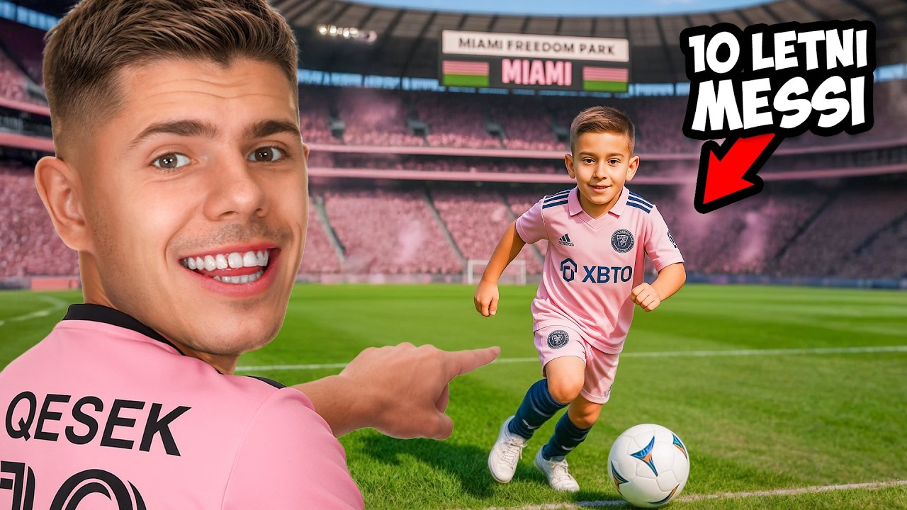 OBEJRZAŁEM MECZ 10 LETNIEGO MESSIEGO 🔥
