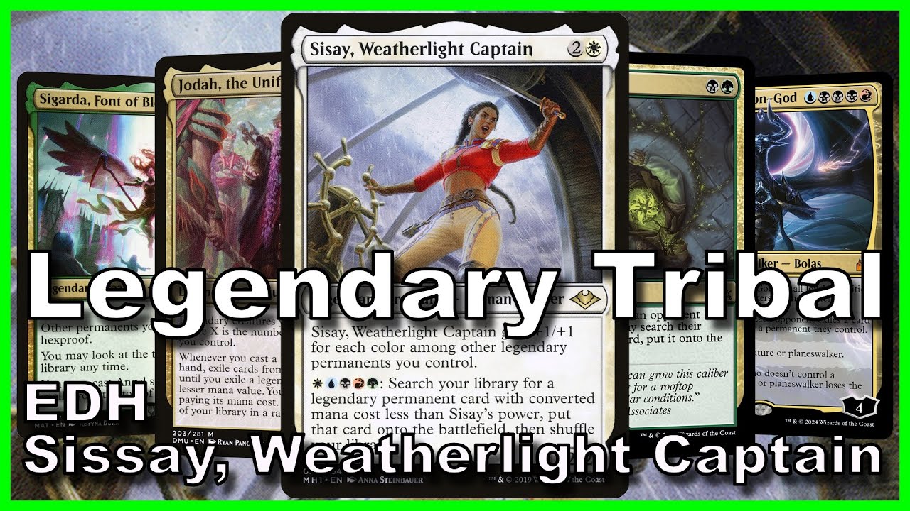 Sisay, Weatherlight Captain EDH Deck Tech | Magic the Gathering