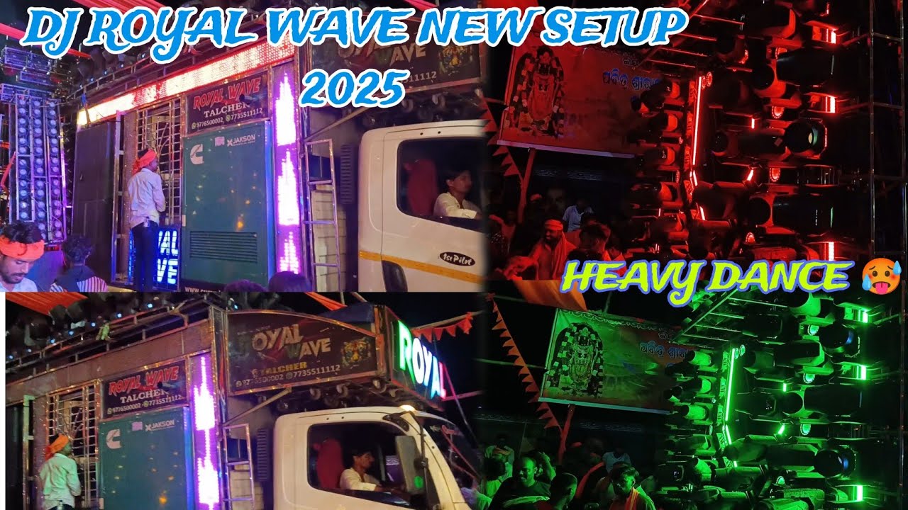 DJ ROYAL WAVE FULL SET-UP BHADRAK RAM NAVAMI 2025 🔥
