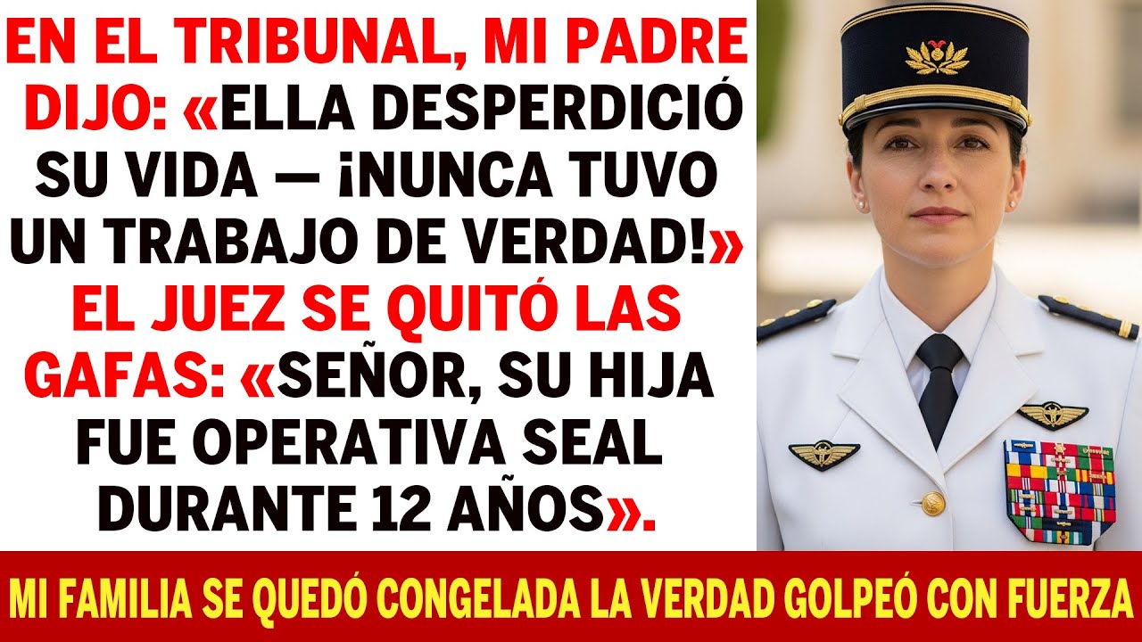 Mi Padre Se Burló De Mí En El Tribunal; Yo Guardé Silencio Hasta Que El Juez Reveló Mi Pasado Seal.