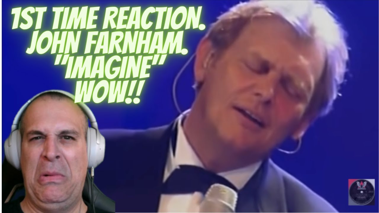 JOHN FARNHAM!! **REACTION** FARNSEY W/ RAY CHARLES. 