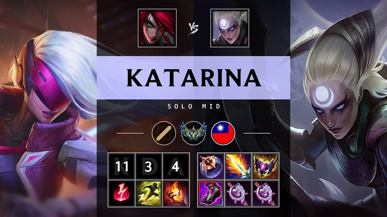 Katarina Mid vs Diana - TW Challenger Patch 25.16