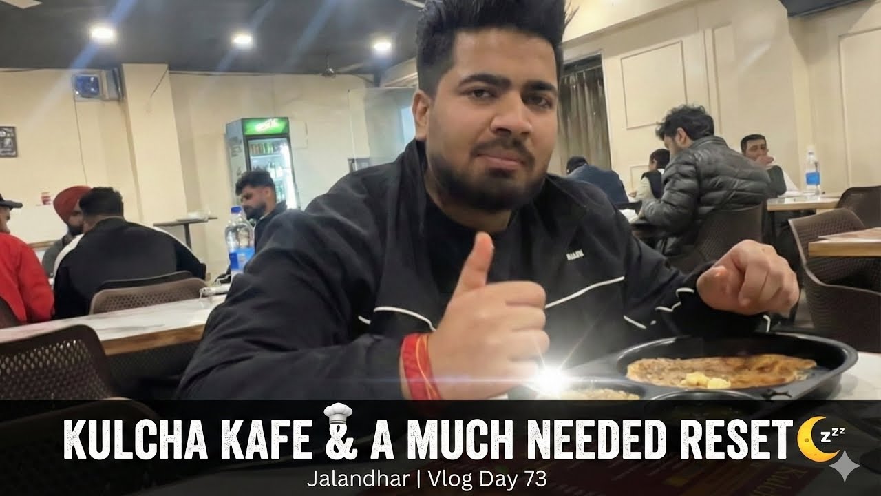 Best Kulcha in Jalandhar? 🤤 Trying Kulcha Kafe + Road Trip | Vlog 73