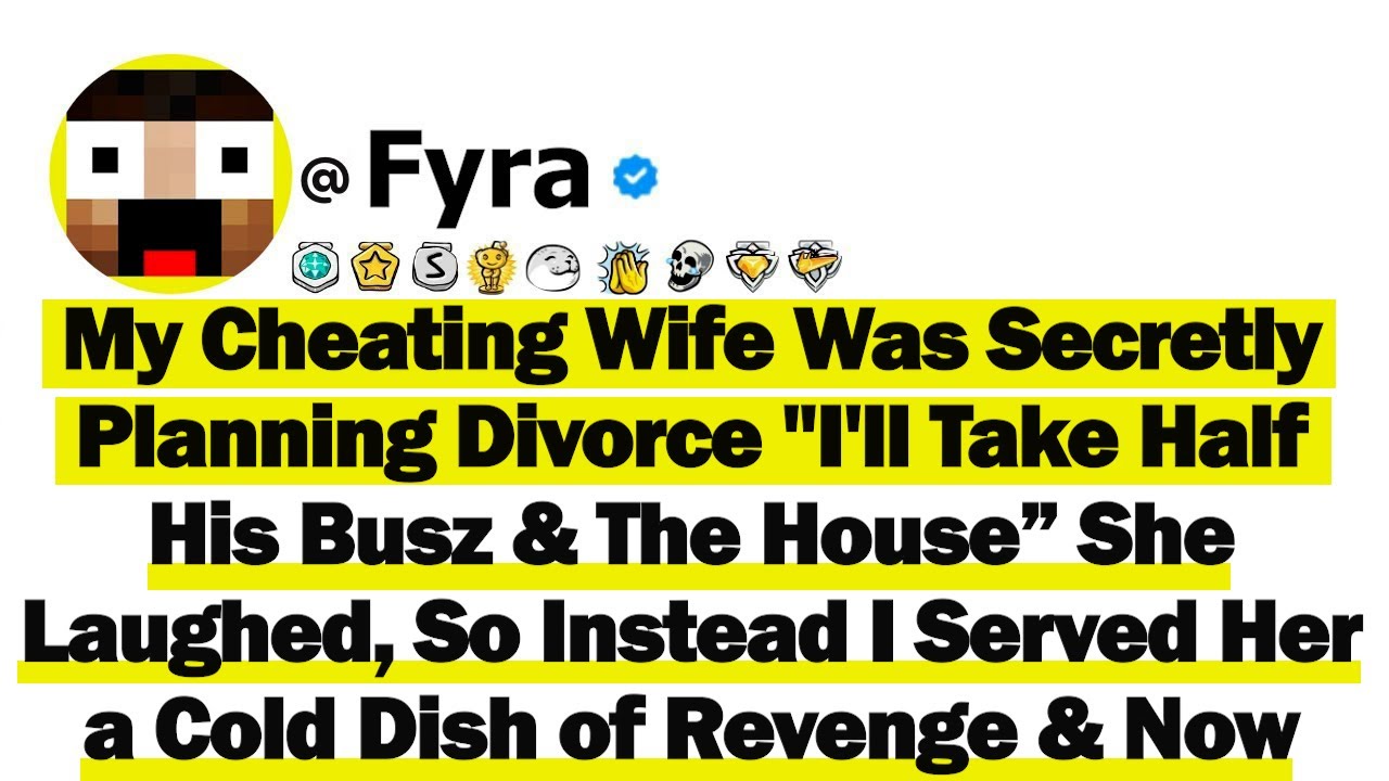 Cheating Wife Was Secretly Planning Divorce 