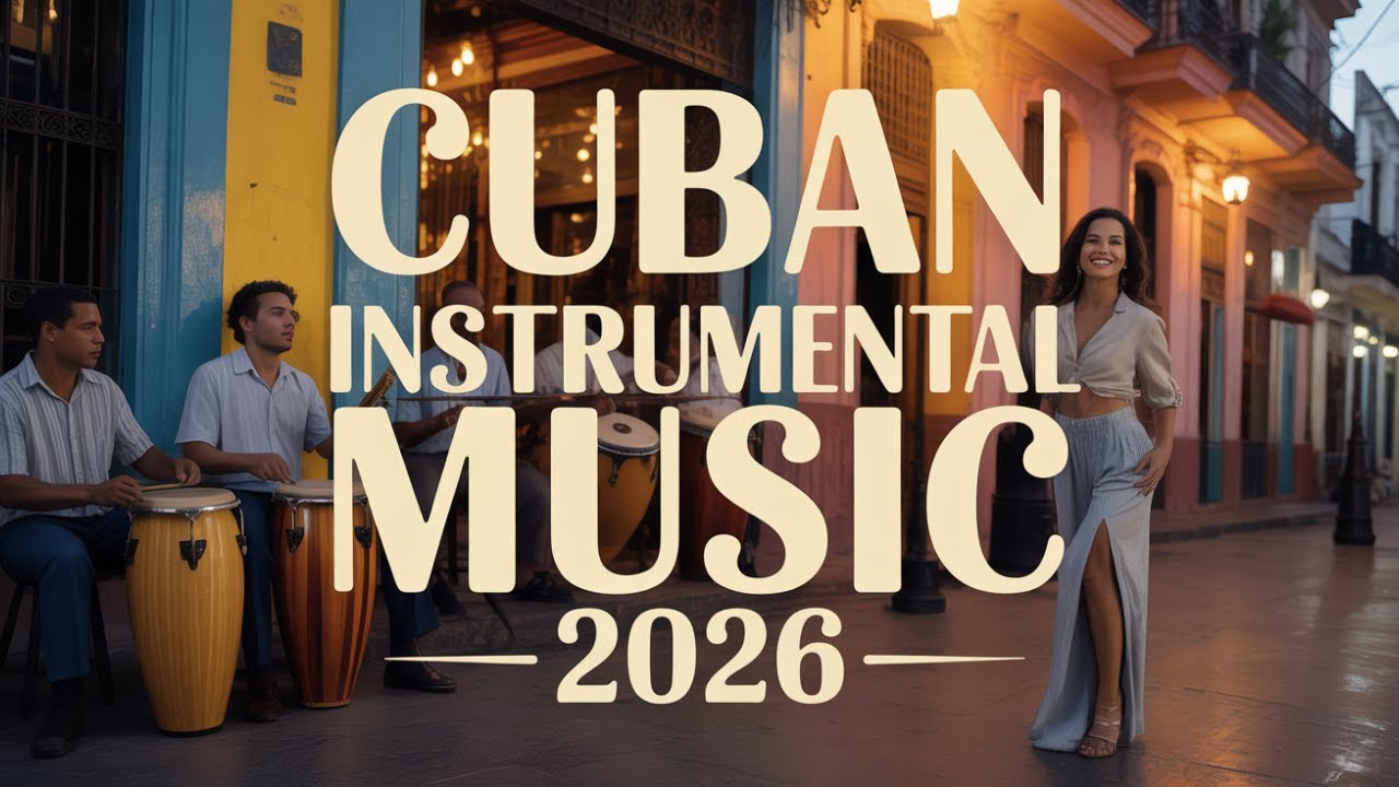 Cuban Ambient Lounge Music ☕ Havana Cafe Night Vibes | Relaxing Latin Instrumental