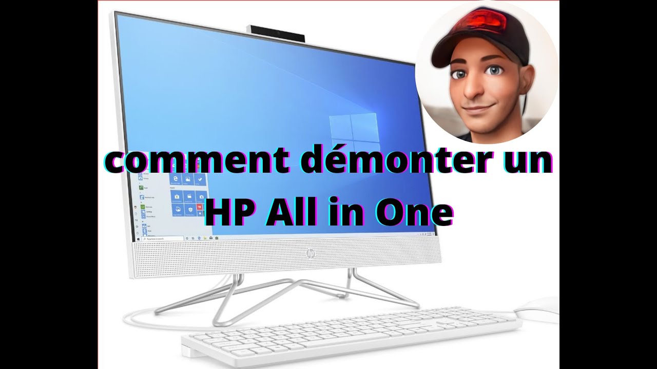Démontage HP All in One 24 df0086nf « disassembly »