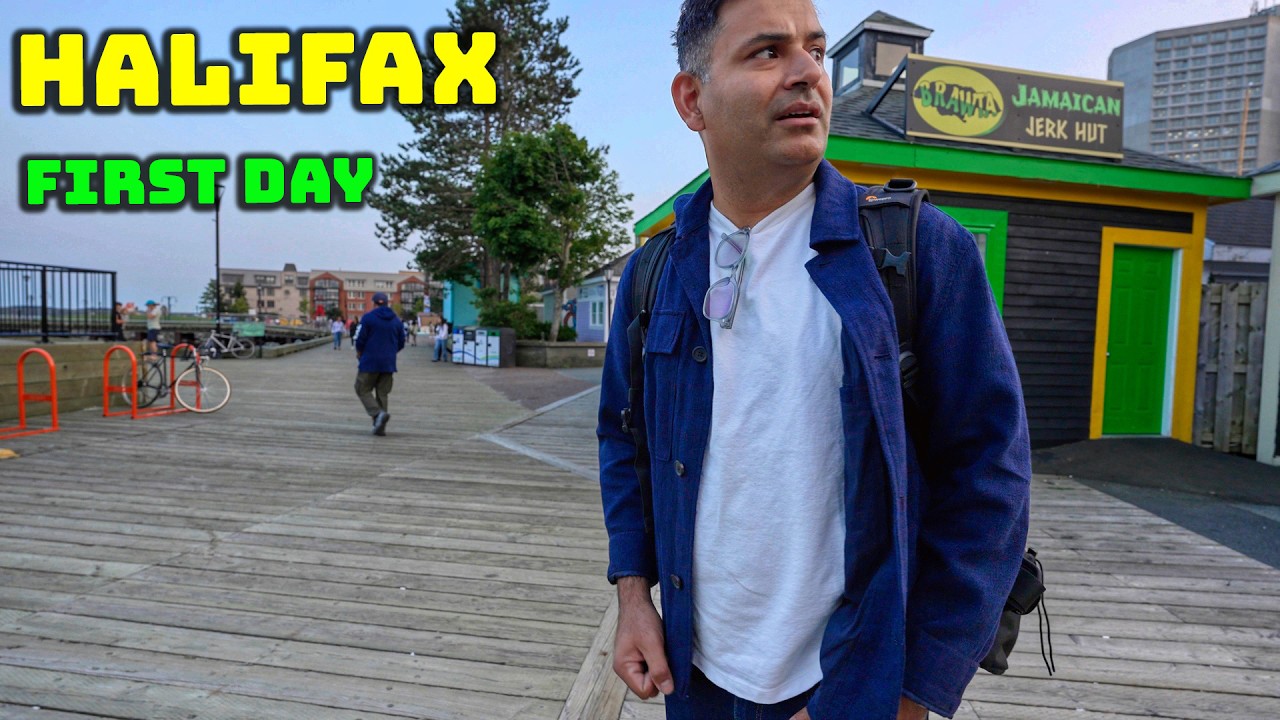 First Day in HALIFAX, CANADA and a Local Advised me what to do...
