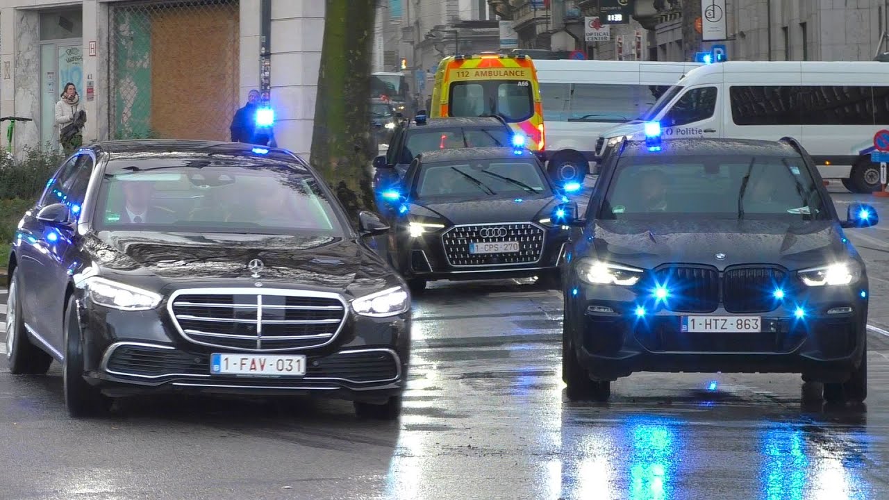 [VIP-Escortes] Vele Hulpdiensten met spoed tijdens de herdenking van de wapenstilstand in Brussel!