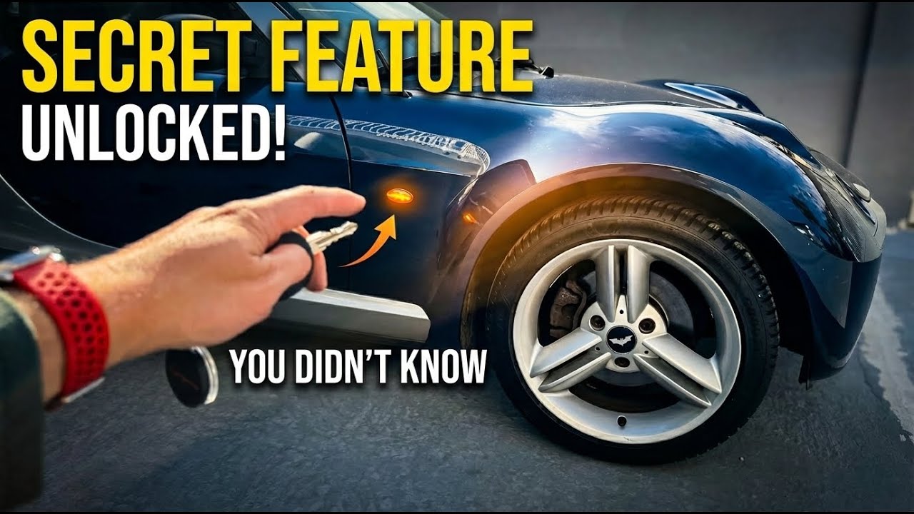 Небольшое светодиодное обновление придает Smart Roadster современный вид.