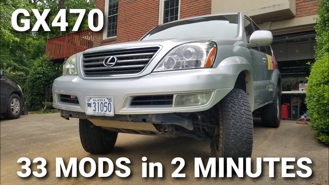 33 Mods in 2 Minutes: Overland, Offroad, and Camping Mods for the GX470