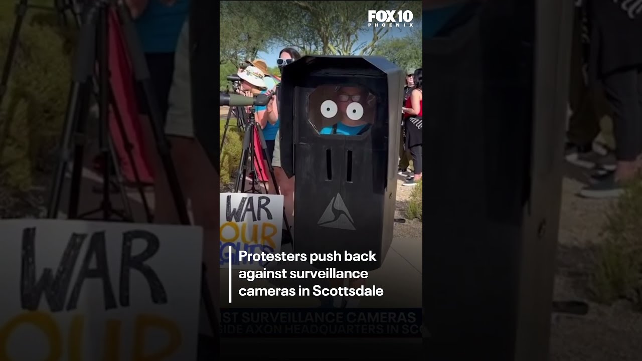 Камеры наблюдения в Скоттсдейле вызвали протесты | FOX 10 Phoenix