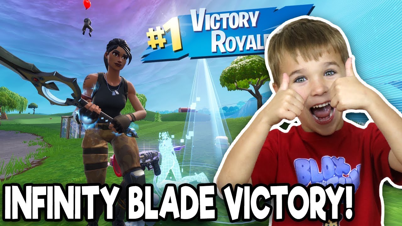 INFINITY BLADE SORD VICTORY ROYALE с SIMASGAMER в FORTNITE
