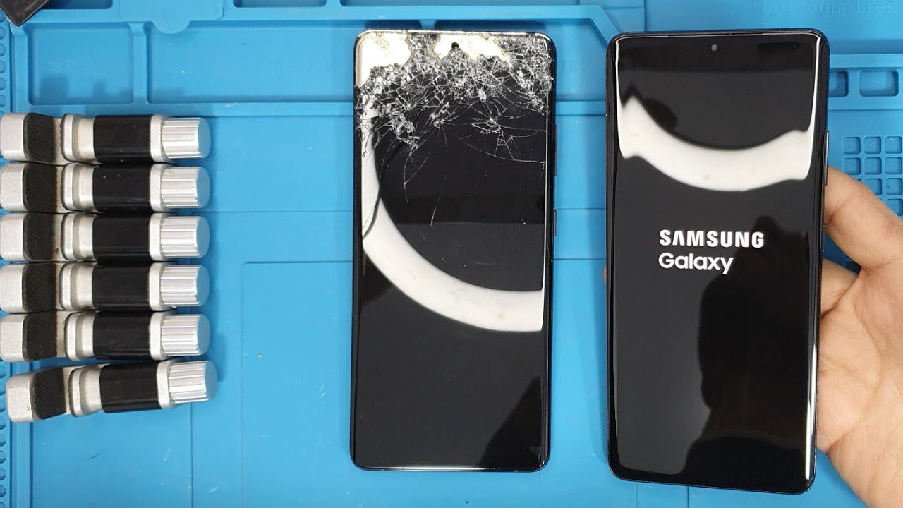 تغيير شاشه Samsung S21 Ultra 5G
