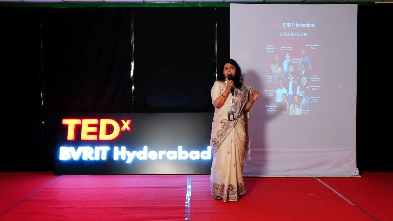 From Outer Success to Inner Freedom | Vandana Jha | TEDxBVRIT Hyderabad