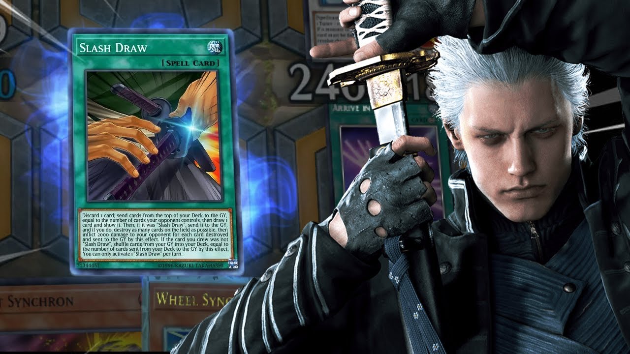 WHEN VERGIL USES HIS FAVORITE CARD IN YUGIOH MASTER DUEL SLASH DRAW