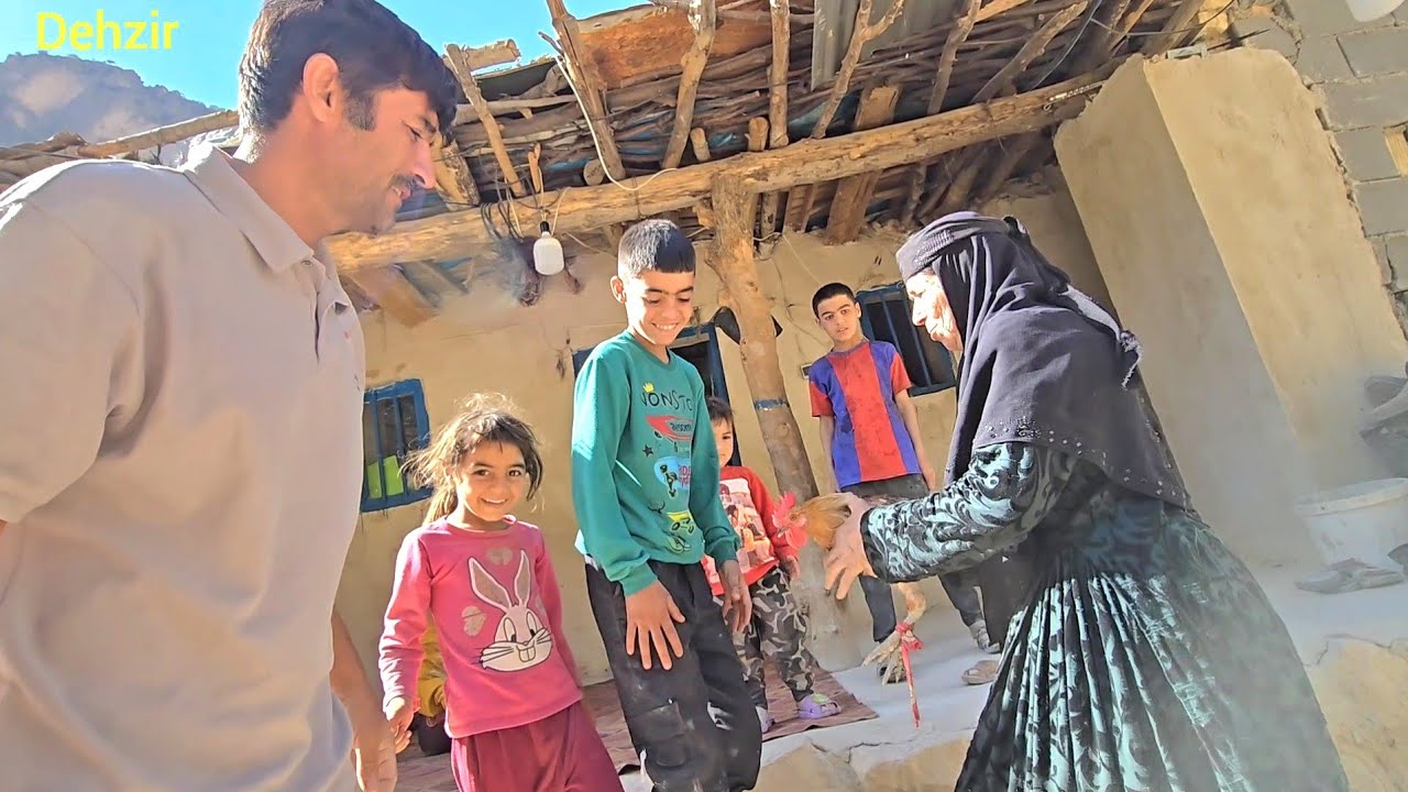 Aga Ghorban and his mother's romantic meeting: A chicken gift to Bahadur