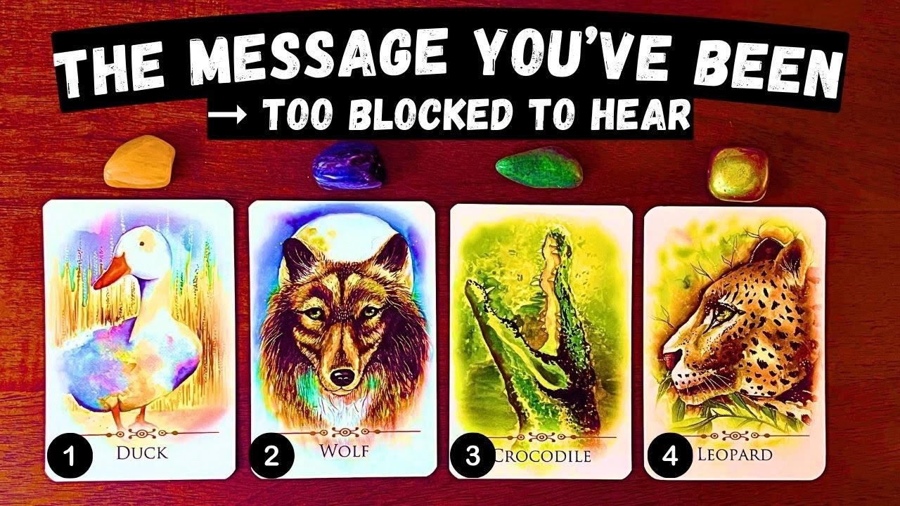 The Message You've Been Too Blocked To Hear!⏐PICK A CARD