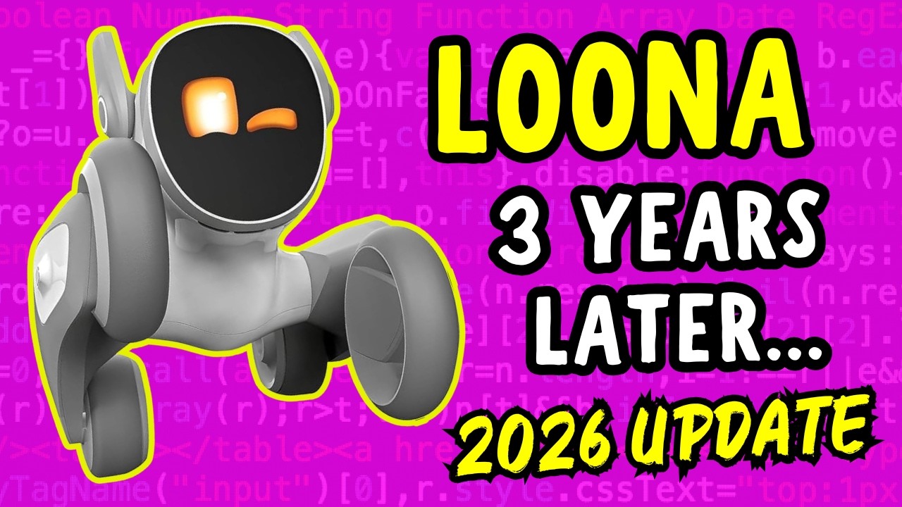 Робот Loona: стоит ли покупать в 2026 году? (ОБНОВЛЕННЫЙ ОБЗОР)
