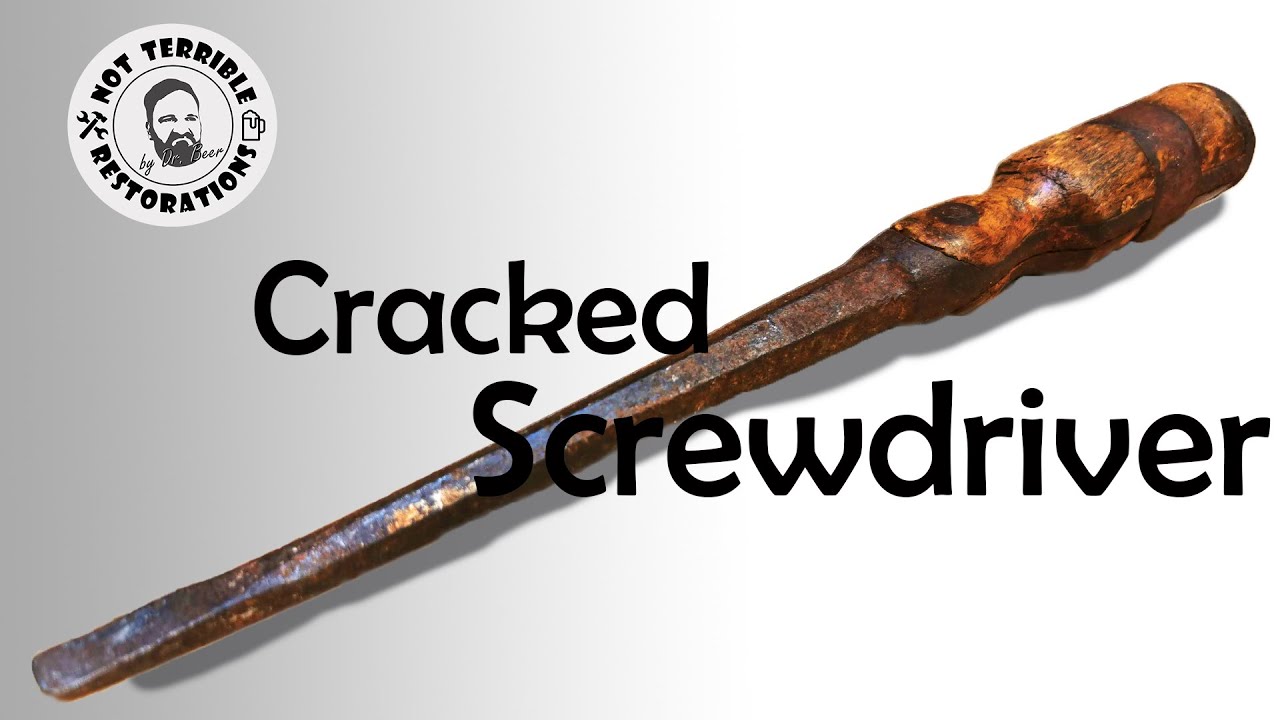 WONDERFUL Restoration of a Wrought Iron Screwdriver - Oktoberfest Special