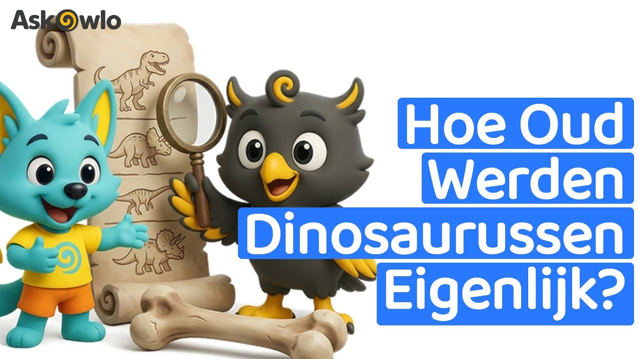 Hoe Oud Werden Dinosaurussen Eigenlijk? Ontdek het met Koko en Owlo!