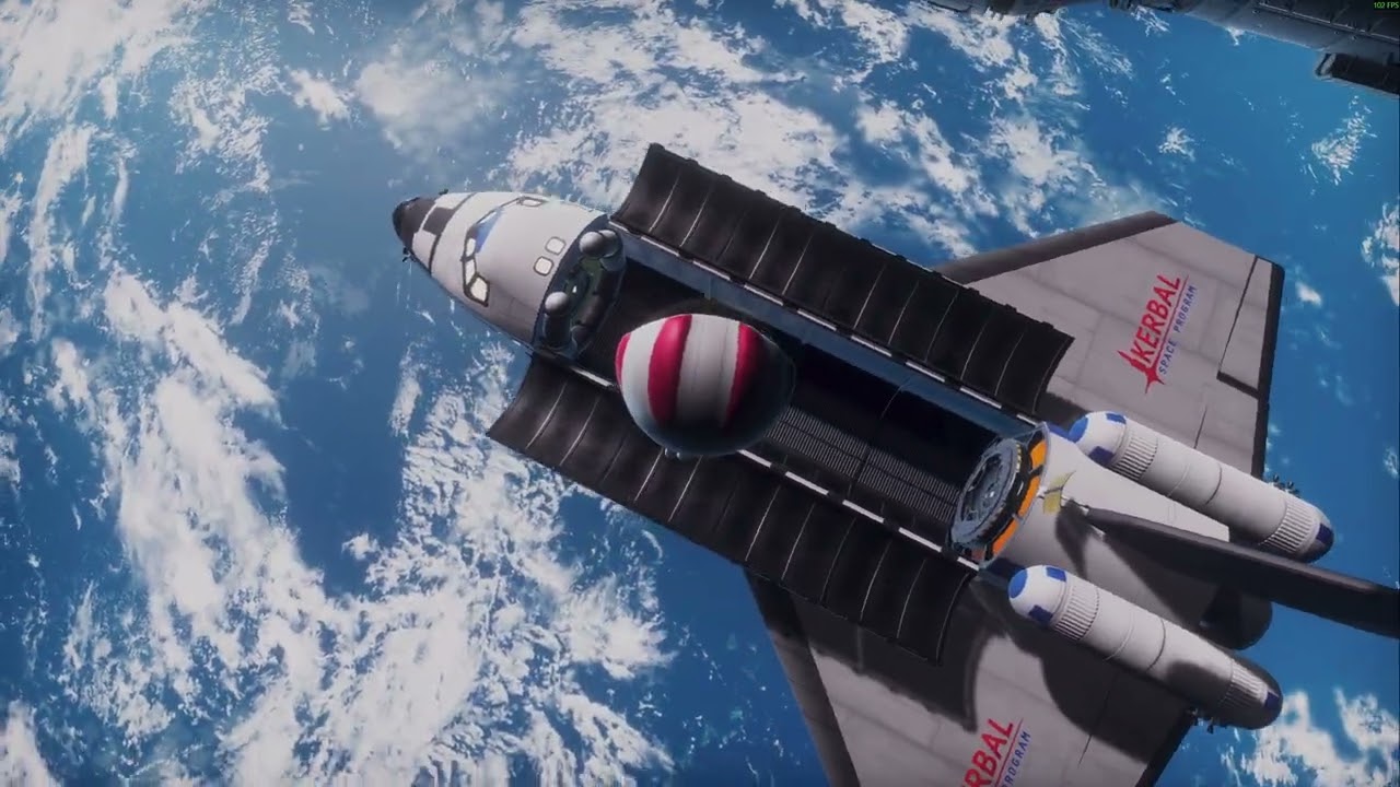 KSP 2025 | Shuttle mission | KSRSS-Reborn