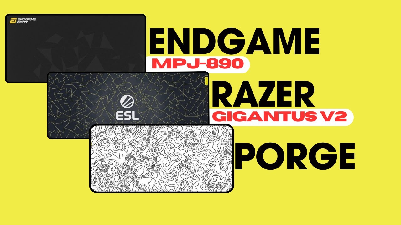 RAZER GIGANTUS V2 XXL ESL EDITION / ENDGAME MPJ-890 / PORGE