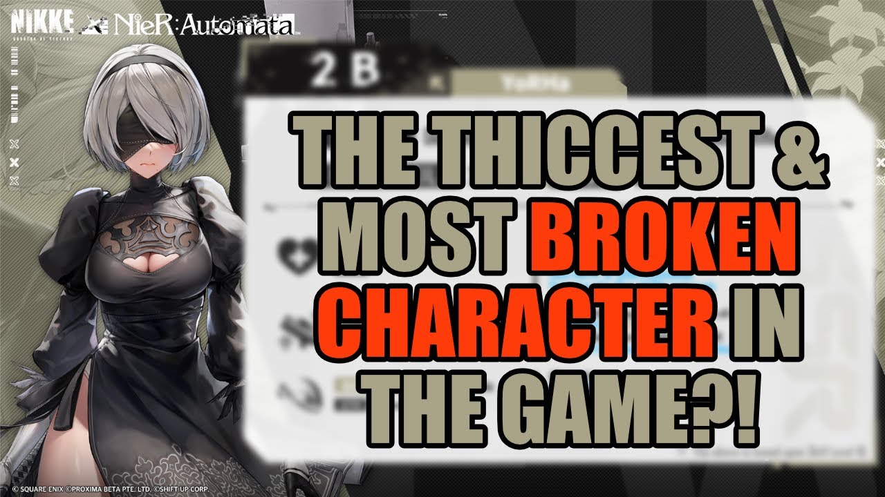 Nikke: 2B Revealed! First Impressions / A Look At 2B Animations & Skills / This Is Peak Collab.
