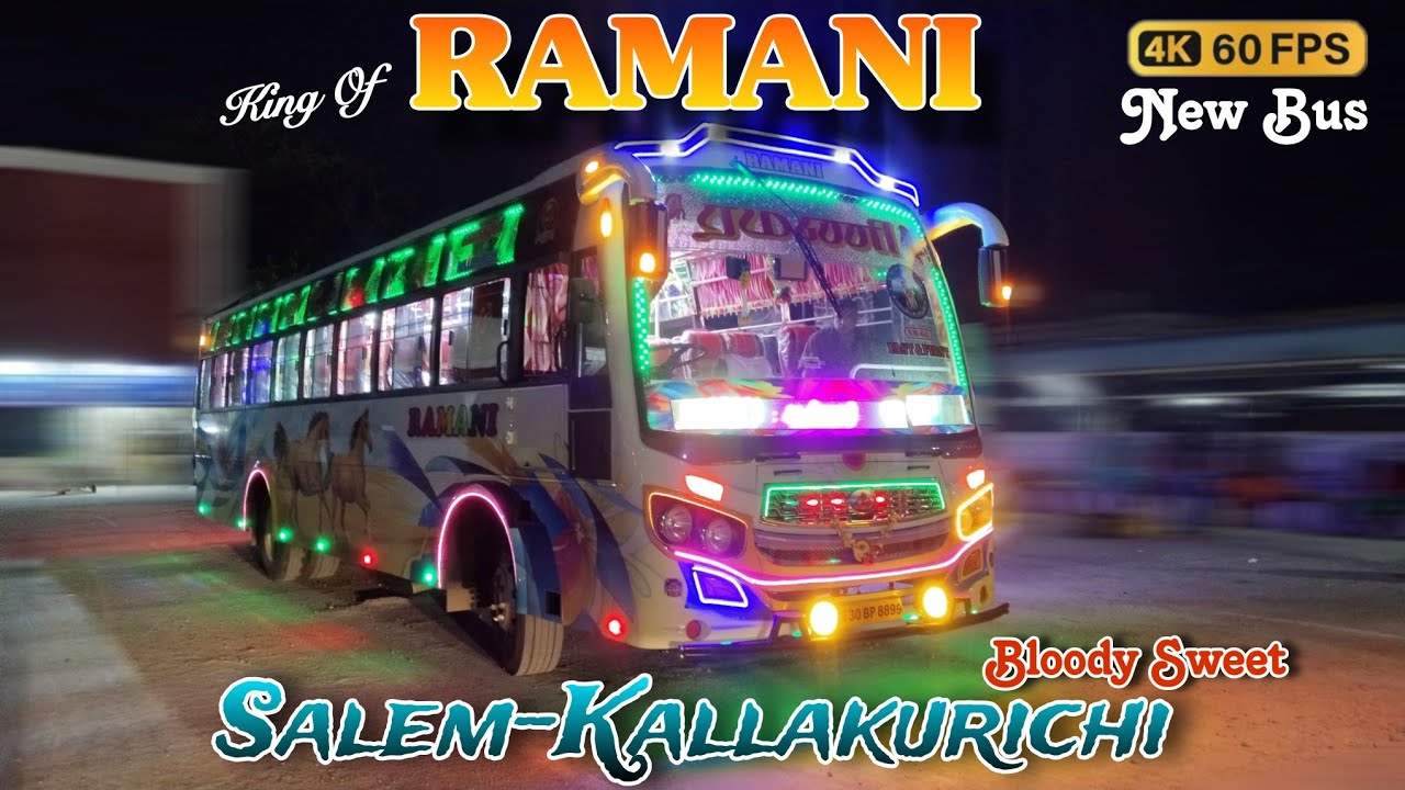 🚍👑 KING OF RAMANI BUS SERVICE 👑🚍|கள்ளக்குறிச்சி 🔁 சேலம் |😍 New bus😍|Travel With GRB|EP:141