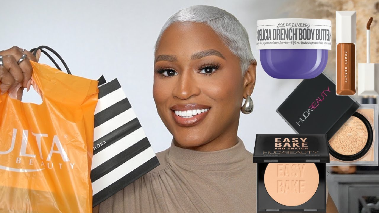 Huda Beauty Peach Pie Powder + Sephora and Ulta Haul | ARIELL ASH