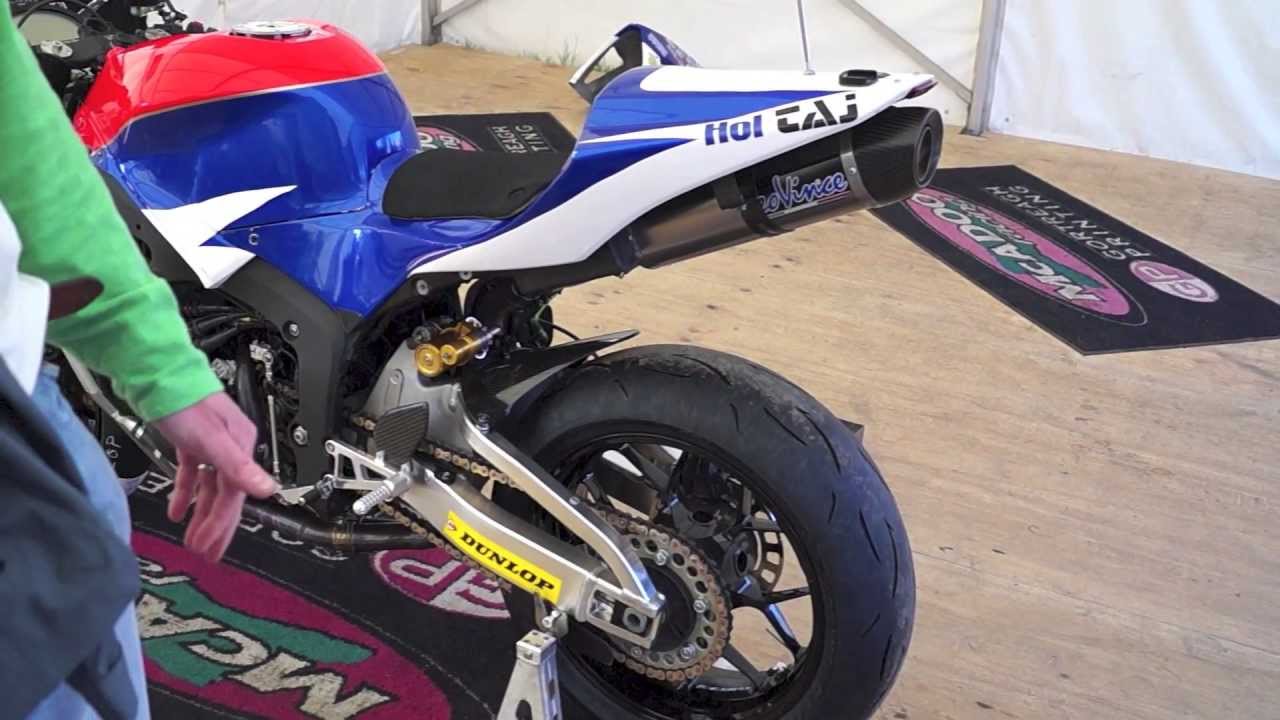 A Walk Round Michael Dunlop's Honda CBR 600 RR 2013 TT Winning Bike
