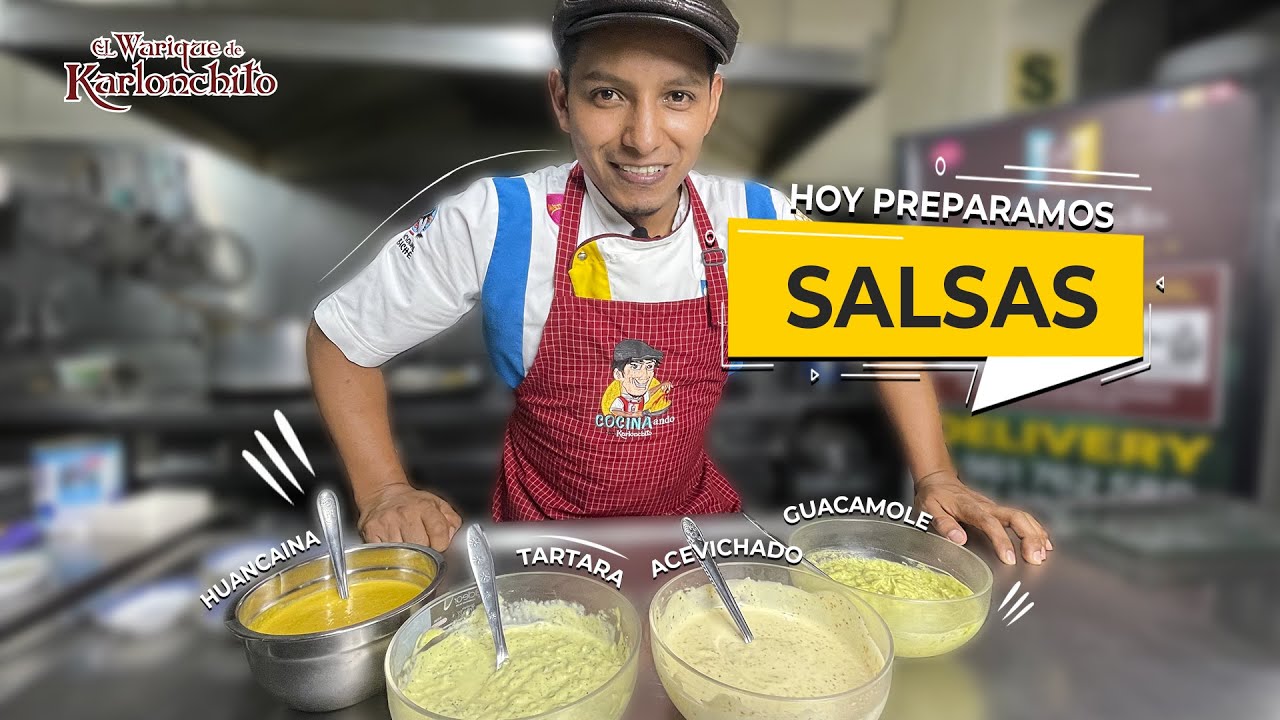 Receta f&aacute;cil para preparar Huanca&iacute;na - Paso a paso