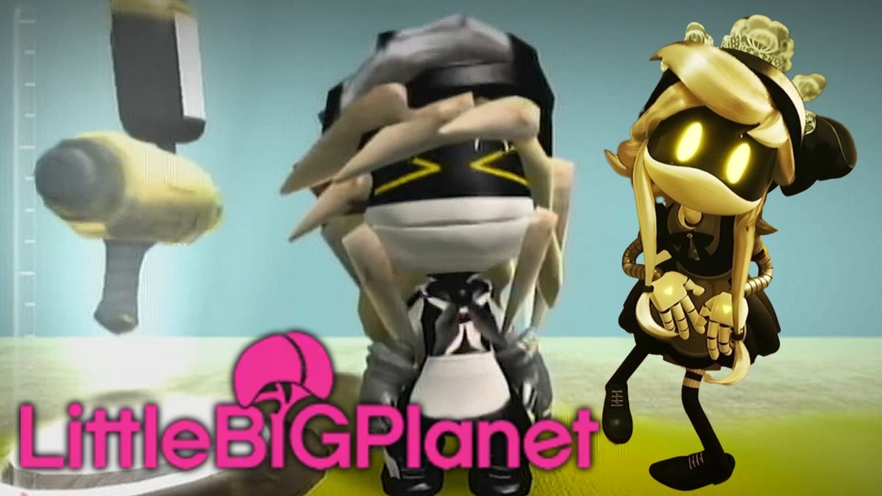 Cyn from Murder Drones Costume Recreation Timelapse in LittleBigPlanet