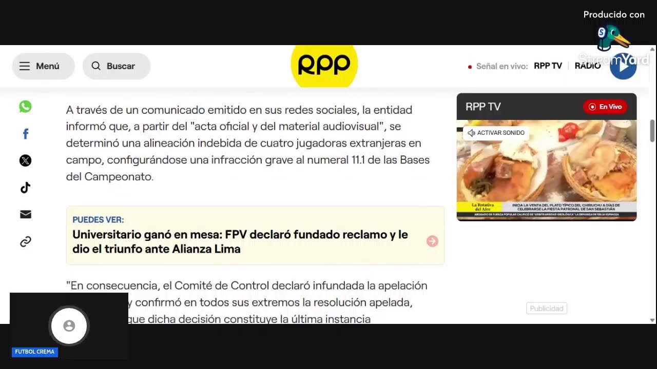 FEDERACION PERUANA DE VOLEY DELCARO INFUNDADA APELACION