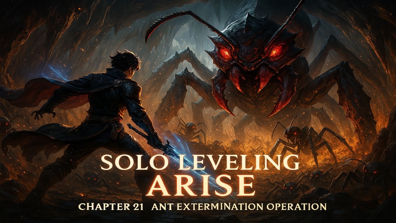 ⚔️Solo Leveling ARISE 4K | Ant Extermination Operation | Chapter 21 | A New King Is Born🔥
