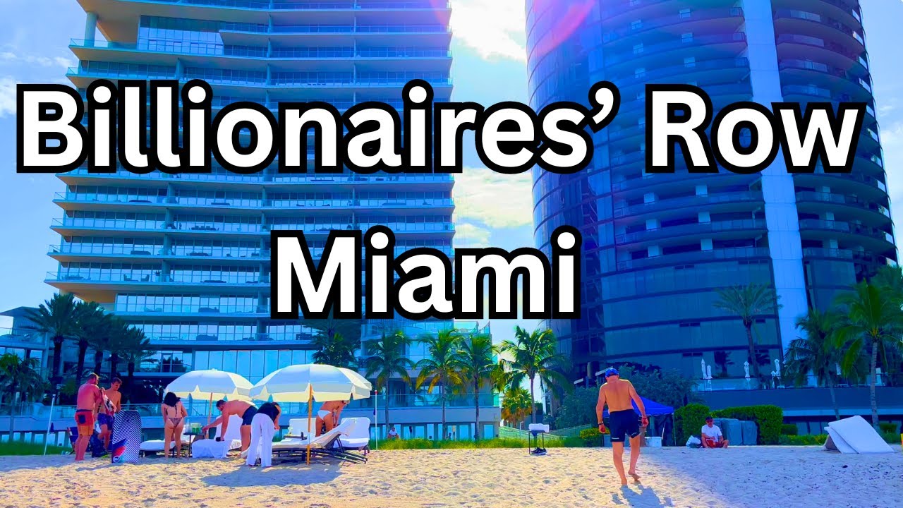 EXCLUSIVE MIAMI BILLIONAIRES ROW TOUR - Sunny Isles Beach | Turnberry Ocean Club, Bentley, St Regis