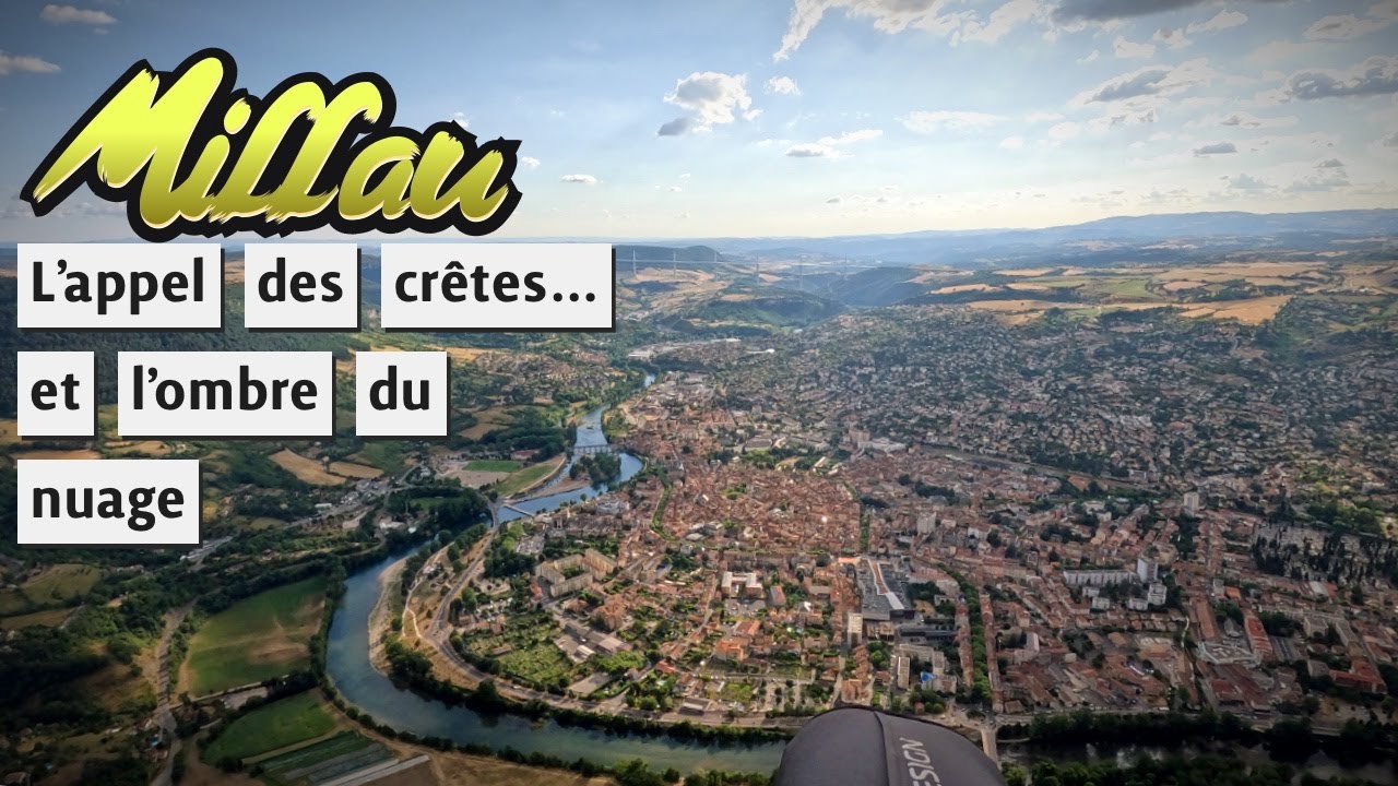 Millau, un vol du soir suspendu entre magie et prudence