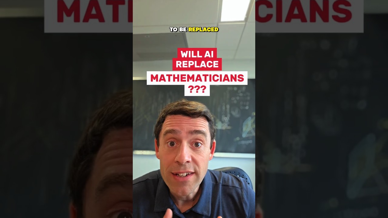 Will mathematicians be replaced by AI? By LLM's? Who knows what the future has in store for math...