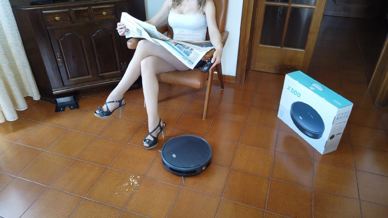 TESVOR X500, PRENDITELA COMODA! Recensione drone aspirapolvere