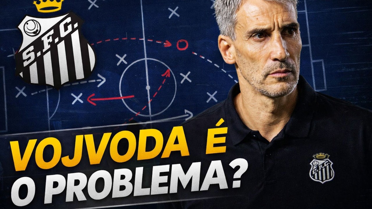 O verdadeiro problema do Santos não é o Vojvoda | Análise tática - OJ Analisa