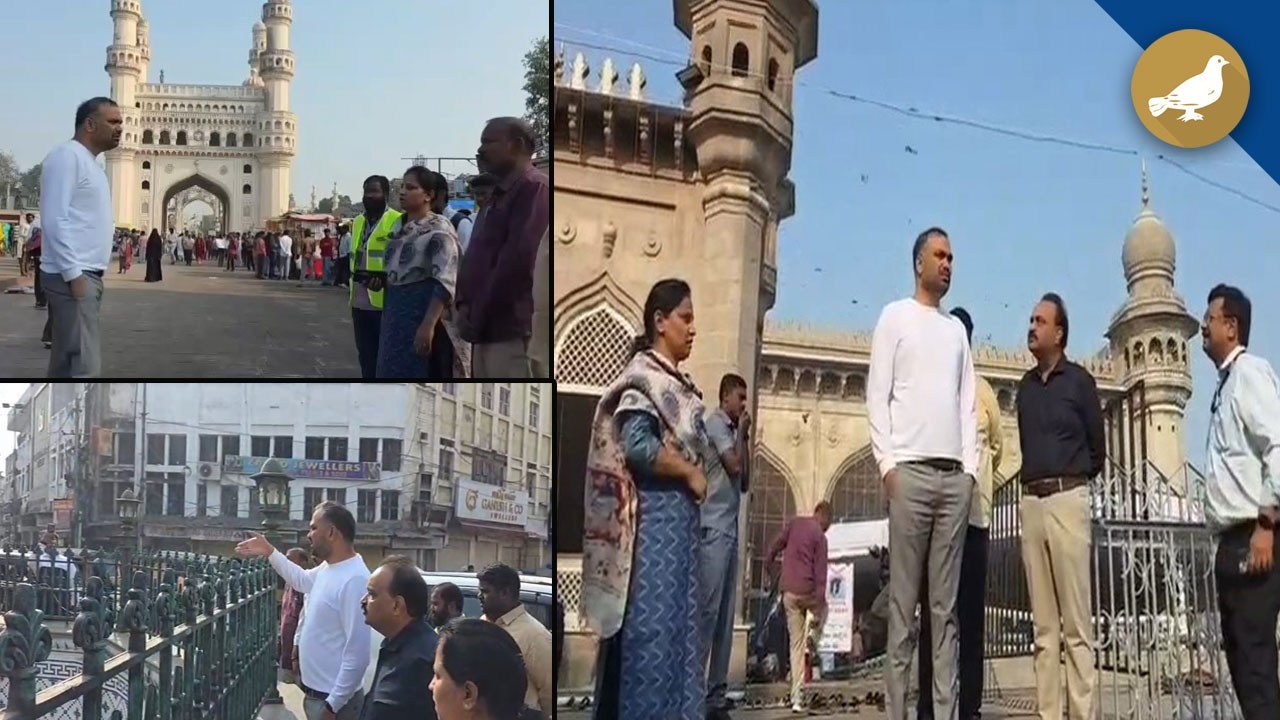 Hyderabad: Charminar area gets sanitation push ahead of Ramzan