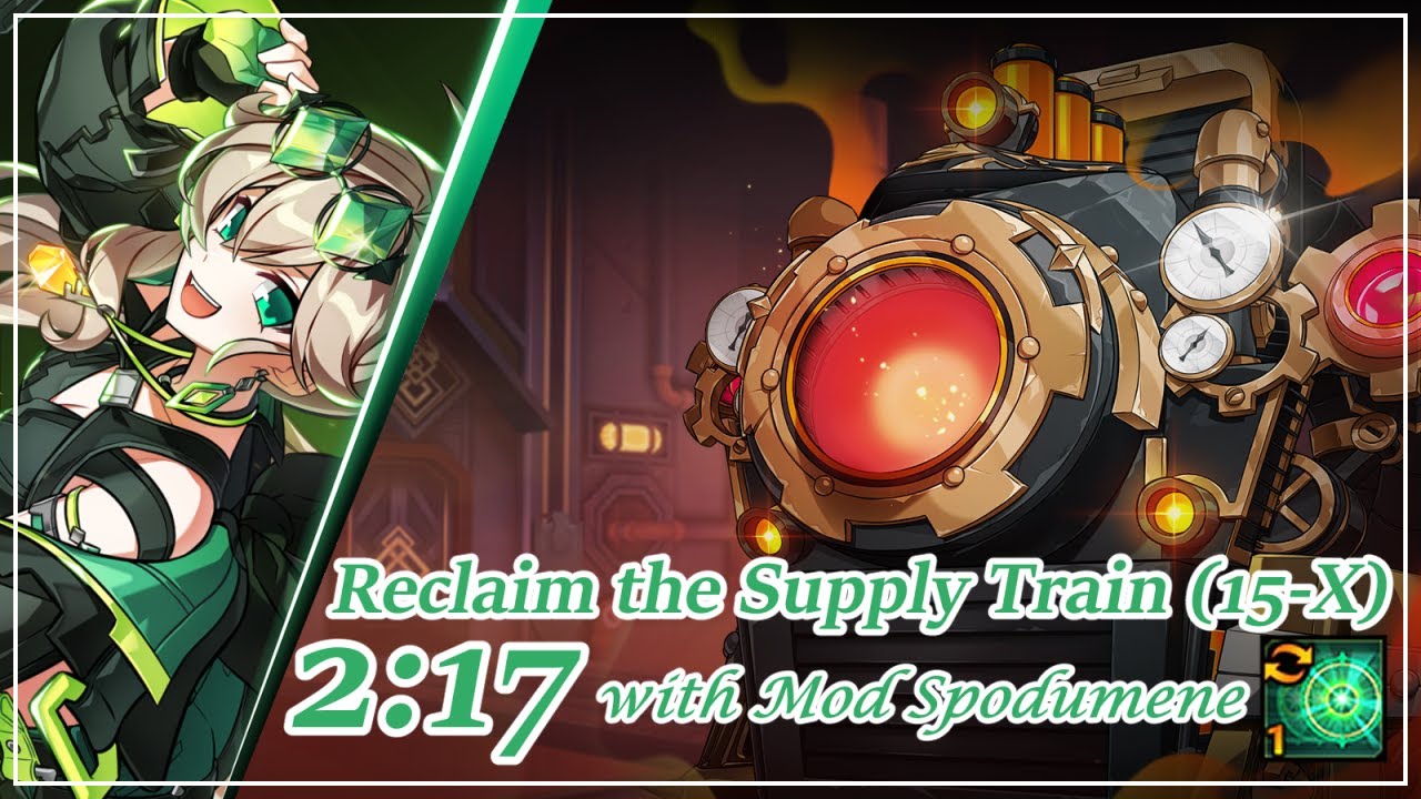 [Elsword NA / 엘소드] 젬블리스 - 보급로 열차 탈환 / Gembliss - Reclaim the Supply Train (15-X) 2:17