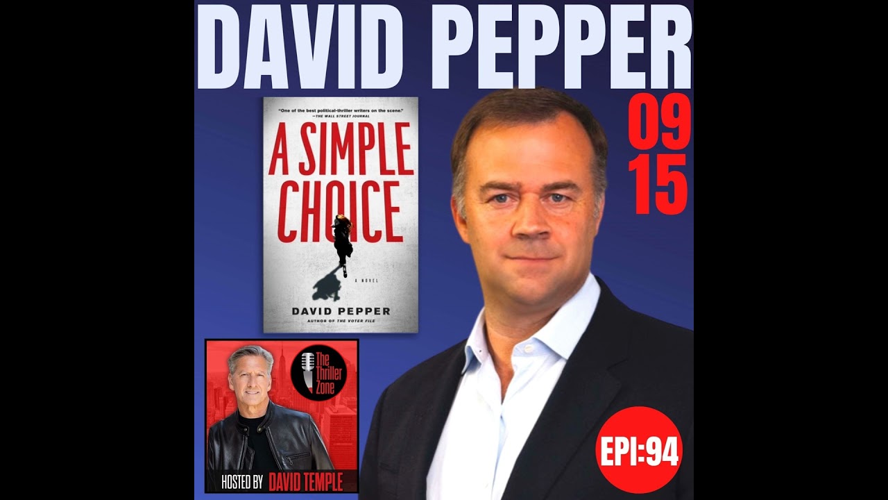 David Pepper, author of A Simple Choice
